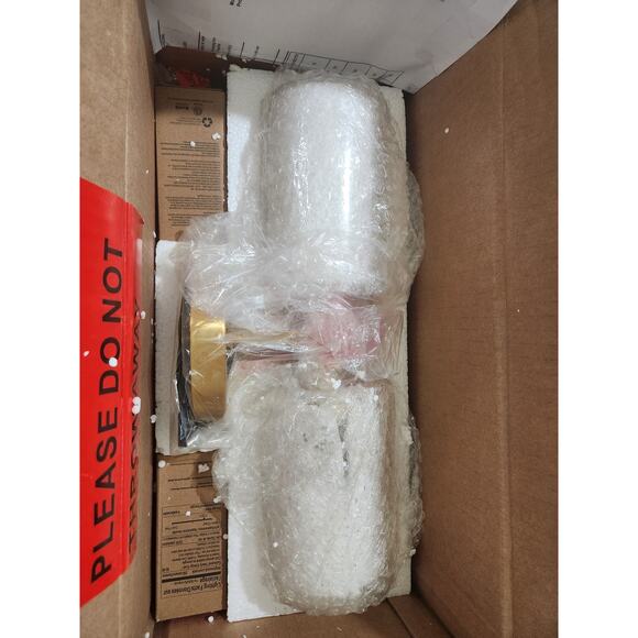 Modern Boho 2-Light Brass Gold Seeded Glass Wall Vanity Fixture LED - Picture 5 of 10